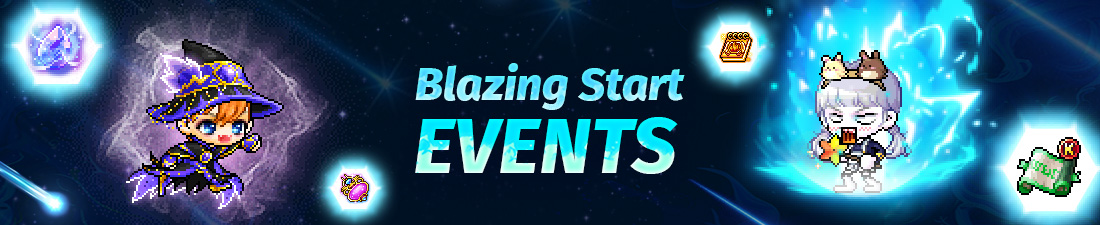 Blazing Start Events MapleStory