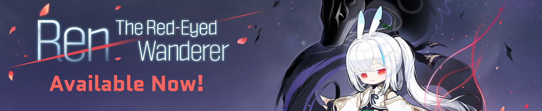 Available Now Ren the Red-Eyed Wanderer MapleStory
